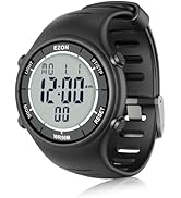 EZON Digital Watch 5ATM Waterproof Stopwatch with Countdown Timer/Chronograph/Lap Timing/EL Backl...
