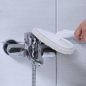 tub and tile scrubber with long handle bathtub scrubber with handle