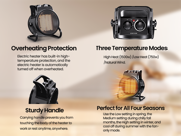 space heaters for indoor use