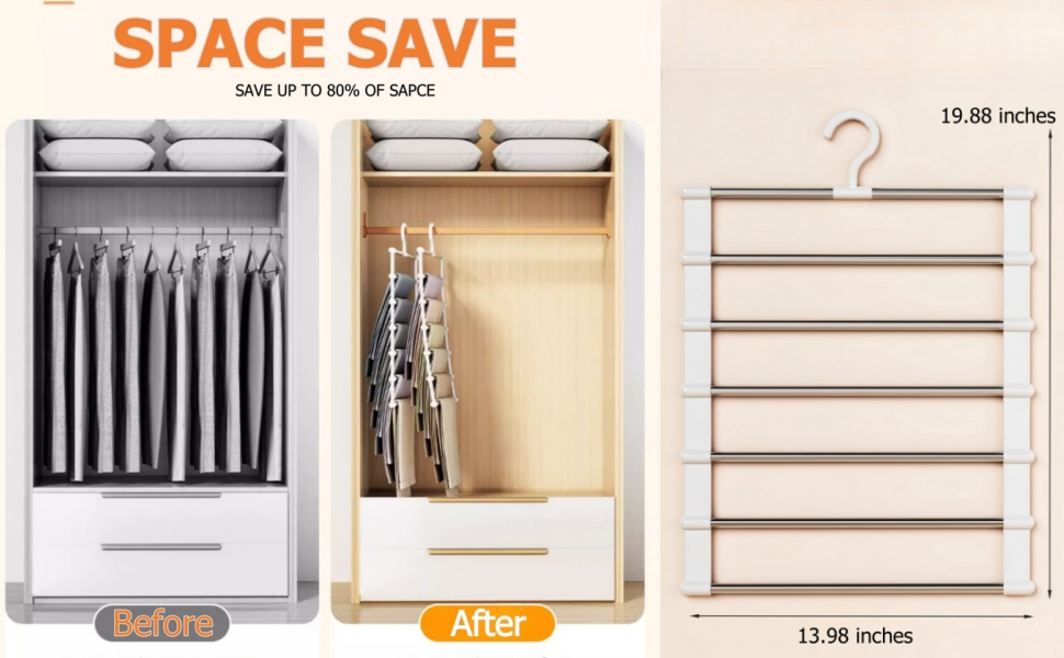 pants hangers space saving