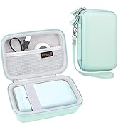 Canboc Hard Carrying Case for NIIMBOT D11 Portable Bluetooth Handheld Label Printer, Mesh Bag fit...