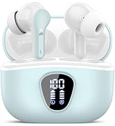 Wireless Earbuds, Bluetooth 5.4 Headphones HiFi Stereo, Bluetooth Earbuds with ENC Noise Cancelli...