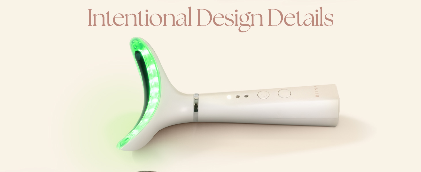 Intentional Design Details. Full image of product in Soothe Mode.