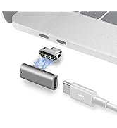 Sisyphy Magnetic USB C Adapter, 24Pins Type-C Connector Compatible with Thunderbolt3, 100W PD Cha...
