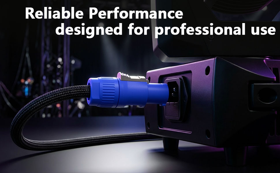 AC Power DMX 3Pin XLR Signal Combo Cables