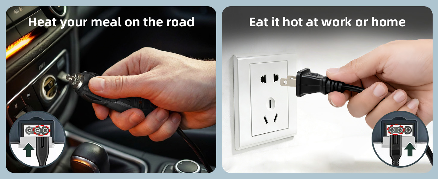 Supports 12V, 24V, and 110V power sources
