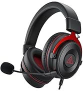 EKSA E900 Gaming Headset with Microphone - PC Headset with Detachable Noise Canceling Mic, 3D Sur...
