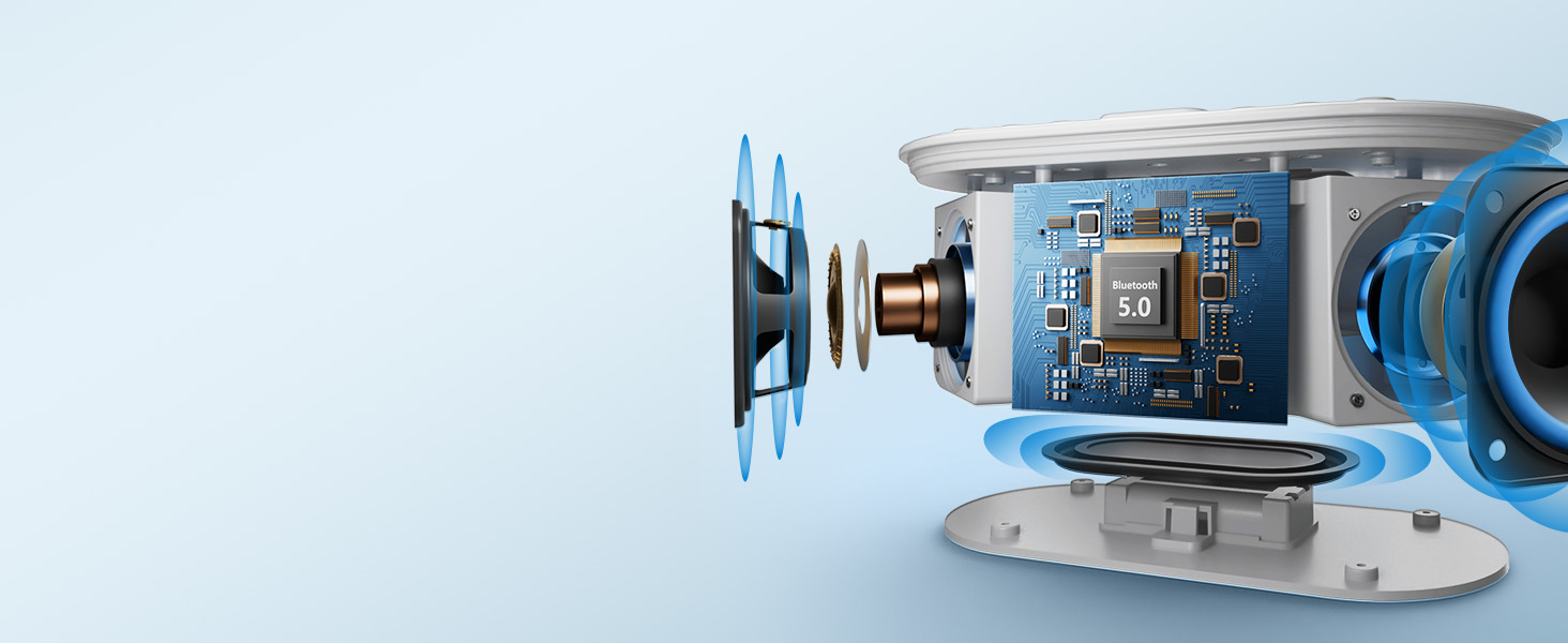 clock with wireless charger