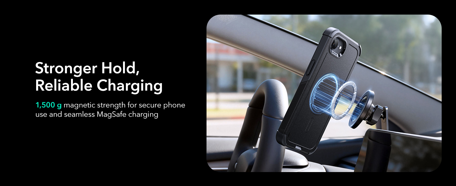 Stronger Hold, Reliable Charging