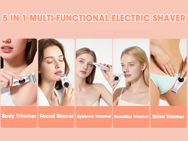 5 IN 1 MULTI-FUNCTIONAL ELECTRIC SHAVER