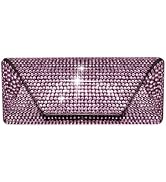 Berfi Life PU Sunglasses Case, Bling Diamond Classic Sunglasses Case, Eyeglasses Pouch Glasses Ca...