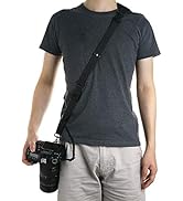 Camera Strap,DSLR Shoulder Strap Crossbody Sling Quick Release Storage Pocket
