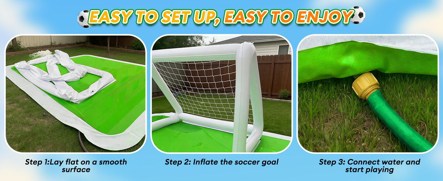 Soccer Splash Pad