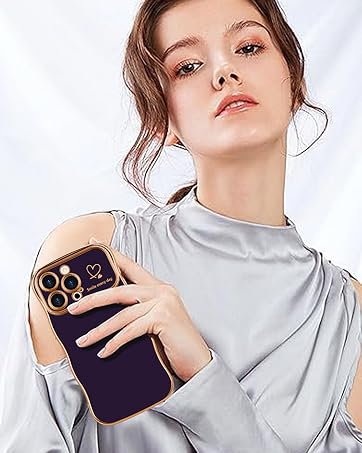 cute wave plating case for iphone