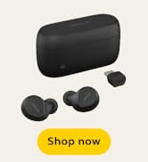 Jabra Evolve2 True Wireless Earbuds - in-Ear Bluetooth Earbuds with Active Noise Cancellation &amp; 4...
