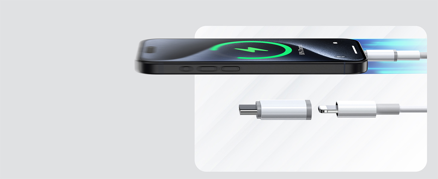 apple lightning to usb c adapter iphone charger lightning to usb c adapter lighting to usb-c