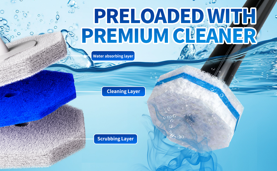 Disposable Toilet Bowl Brush 4