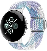 Eiavike Braided Magnetic Band Compatible with Google Pixel Watch/Pixel Watch 2, [Upgraded Magnets...
