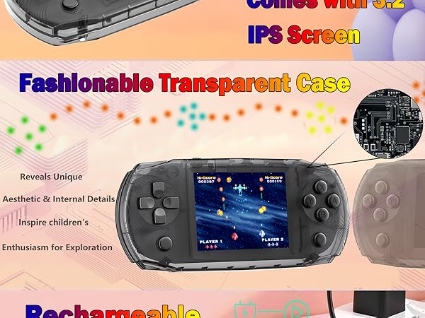 comes with 3.2 ips screen