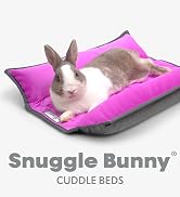 Paw Inspired Snuggle Bunny Bed for Rabbits and Other Small Pets and Animals | Reversible Fleece ...