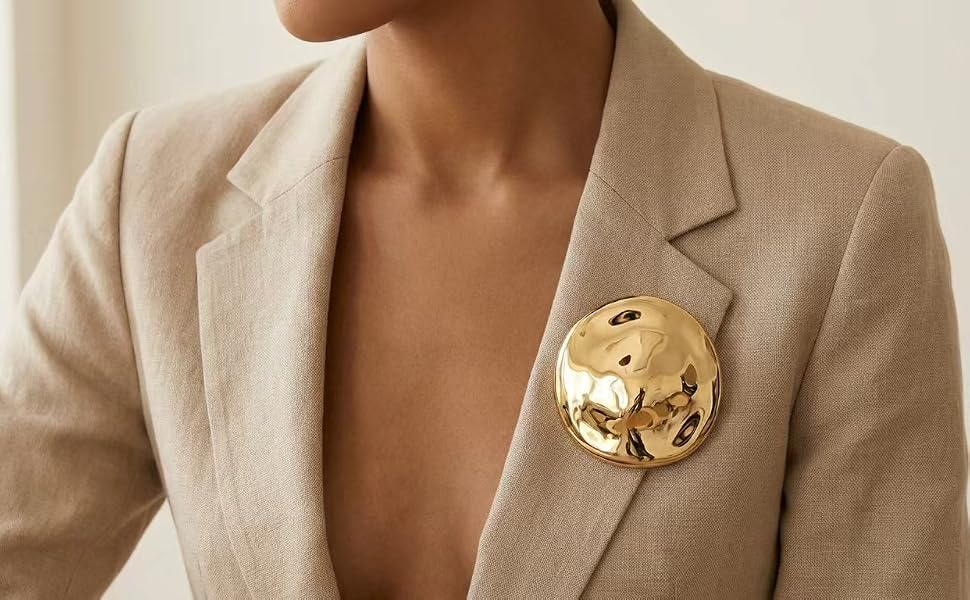 gold brooch