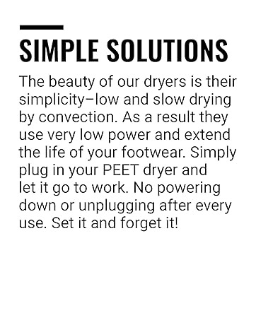 Simple Solutions The beauty of our dryers is their simplicity–low and slow convection drying.