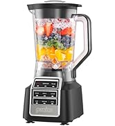 Ganiza Smoothie Blender, Blenders for Smoothies with 1800 Peak Watts &amp; 8 Auto Programs for Frozen...