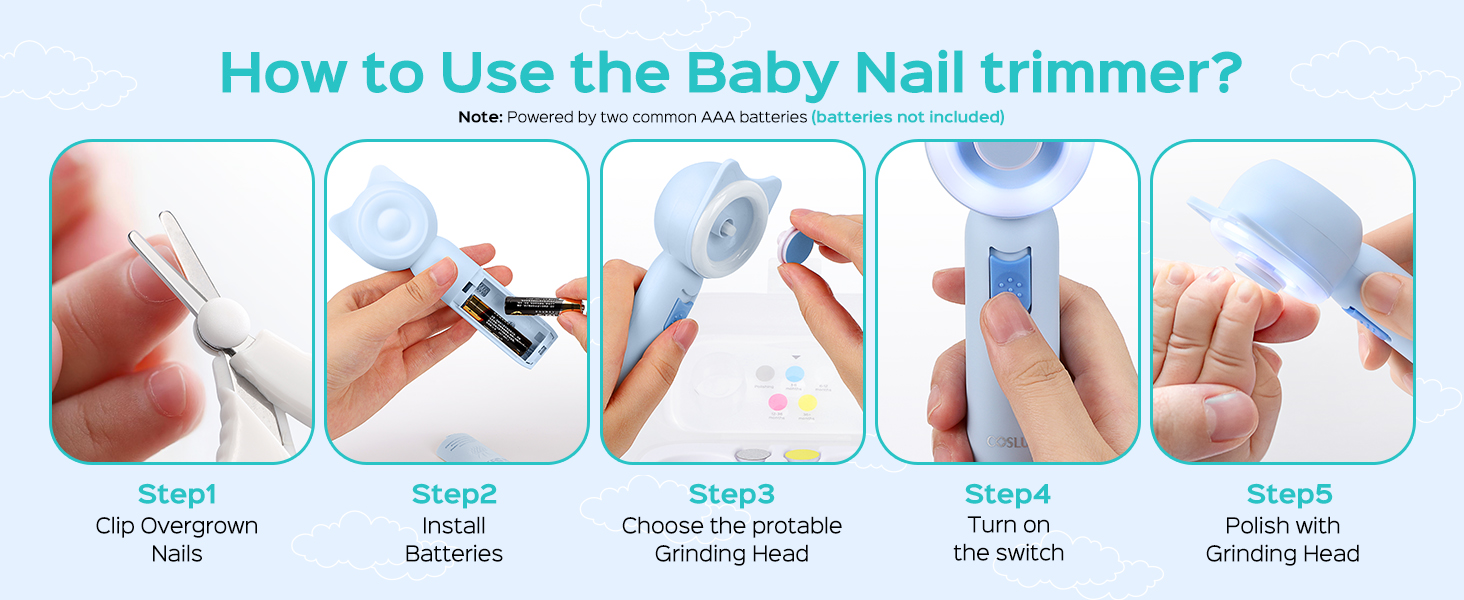 baby nail trimmer electric