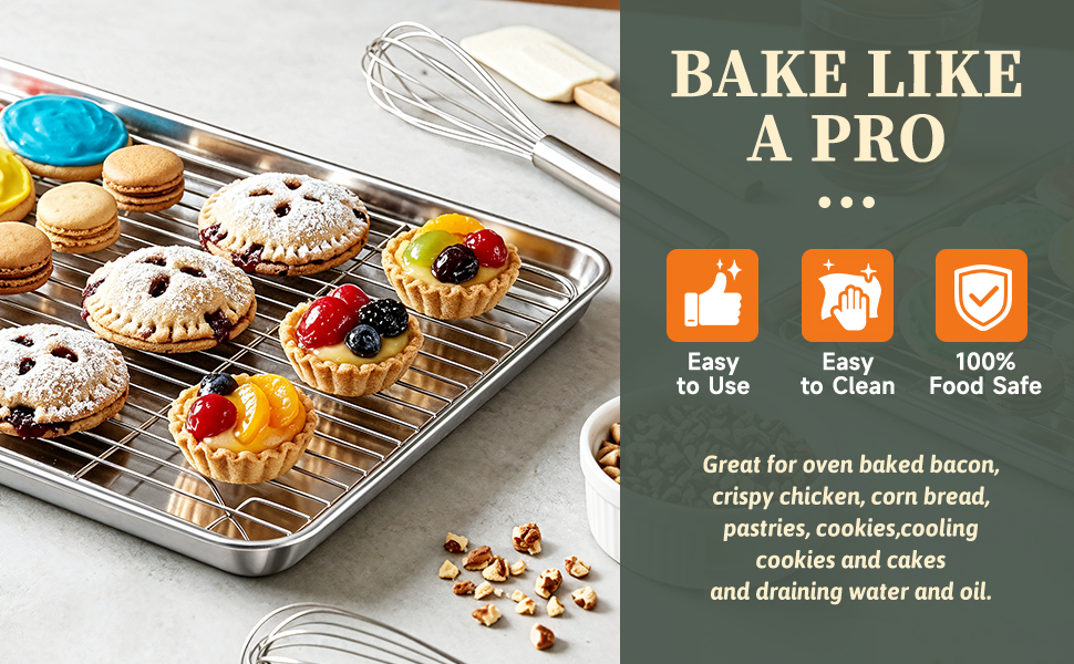 stainless steel baking sheet