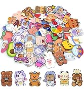 Cute Pins for Backpacks,50 Pcs Kawaii Acrylic Pins, Aesthetic for Girl's Bags,Hoodies,Hats,Jacket...