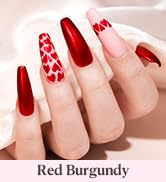 red dip powder for nails