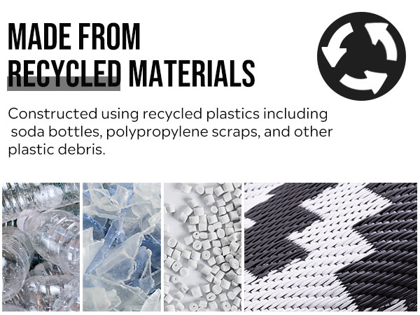Made from recycled materials