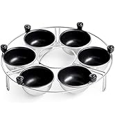 Eggssentials Egg Poacher Insert Stainless Steel Poached Egg Cooker Eggs Poaching Cup PFOA Free Eg...