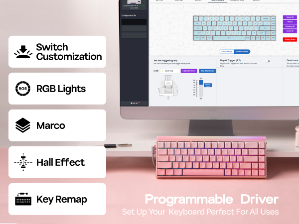 Wired Magnetic Gaming Keyboard