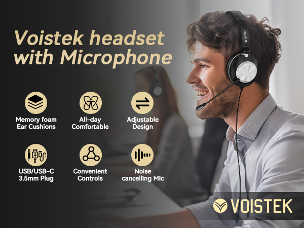 usb headset with microhone, headphones with mic, headset with microphone for pc, pc headphones