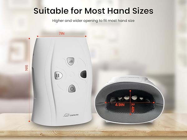 hand massager with heat