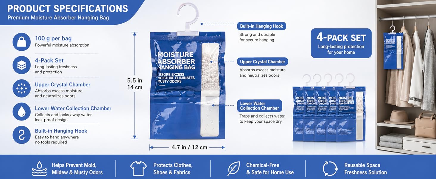 Moisture Absorbers Packets