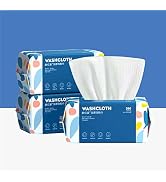300 Count Disposable Face Towel,Thickening Ultra Soft Washcloths,Facial Cotton Tissue,Lint-free c...