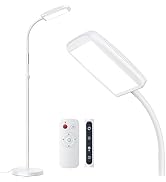 MediAcous Light Lamp 10000 Lux, Sun Light Lamp UV-Free with 5 Color Temperature &amp; 5 Brightness Le...