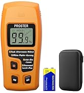Proster Wood Moisture Meter - Digital Moisture Detector Moisture Tester, Pin-Type Water Leak Dete...