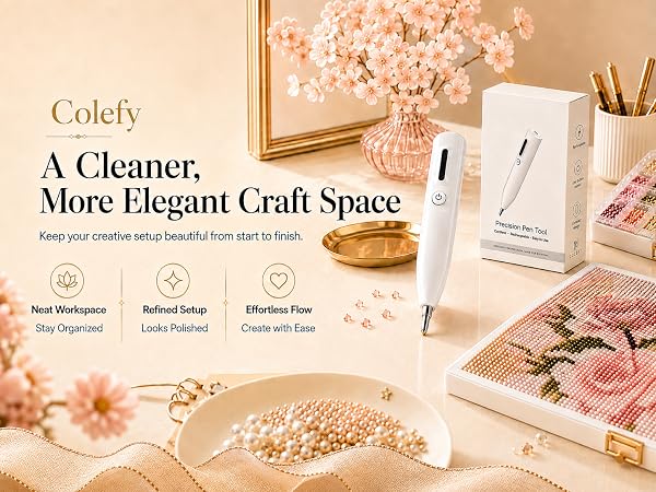 A Cleaner, More Elegant Craft Space