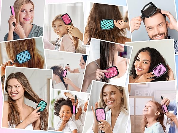hair brushes