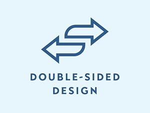 dual sided, design, double-sided