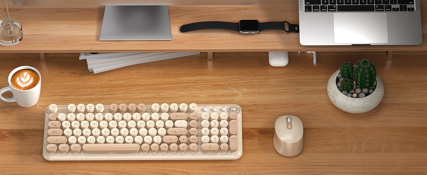 Wireless Keyboard and Mouse Combo