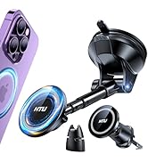 2025 Upgraded for Magsafe Car Mount [80LBS Strongest Suction &amp; Military-Grade] Powerful Magnetic ...