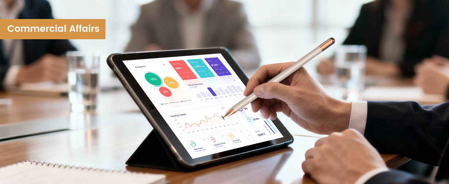 the stylus pens for touch screens are suitable for commercial affairs