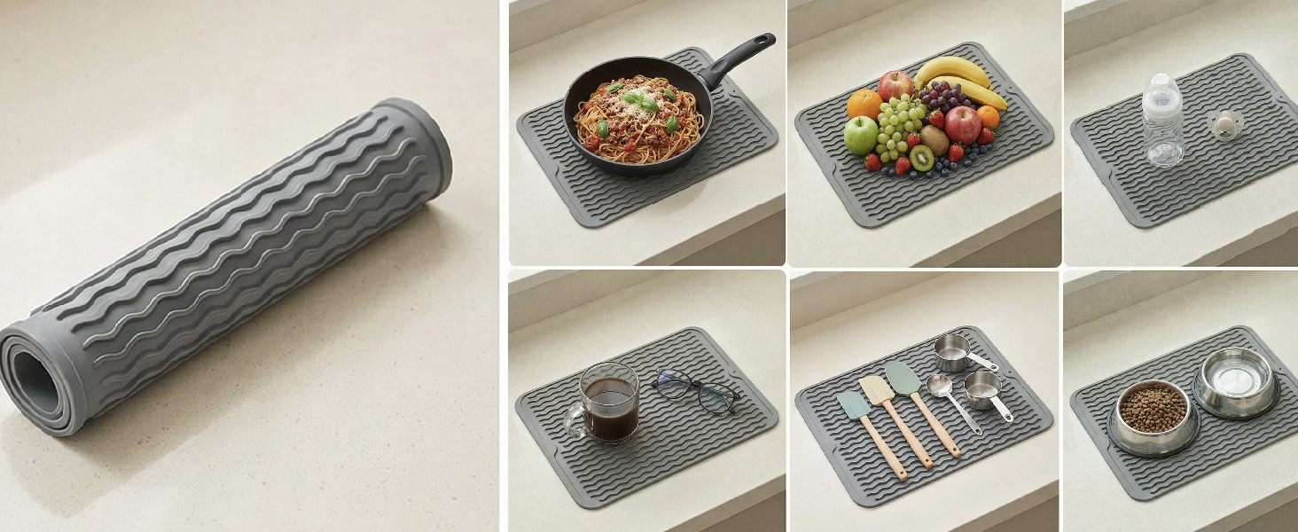 MicoYang dish drying mat