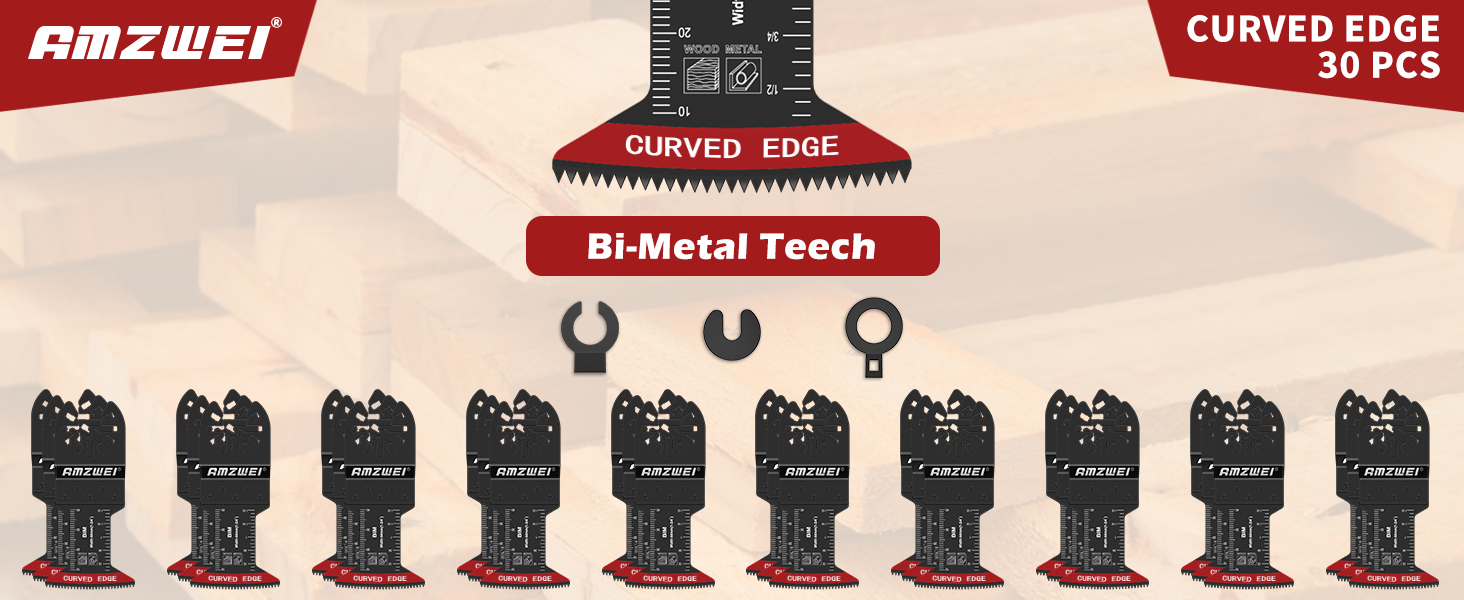 multi tool blades kits wood and metal