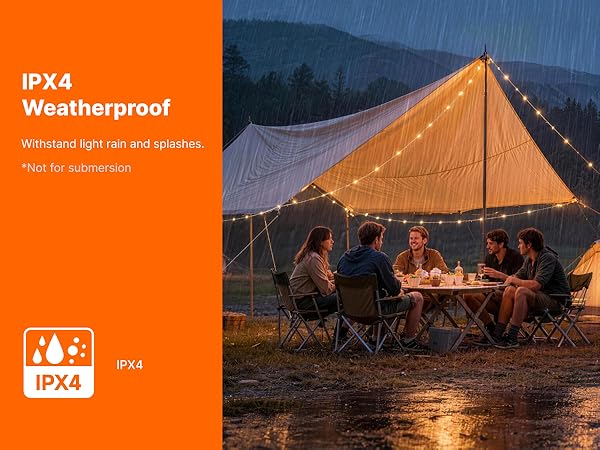 solar camping string lights