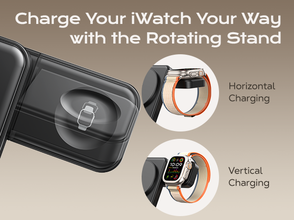 Adjustable Apple Watch Charging Stand
